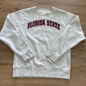 Zoozatz Florida State University Crewneck Sweatshirt Size Medium